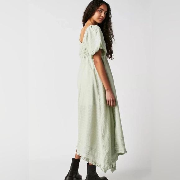 Free People Light Green Maxi Dress - Picture 4 of 8